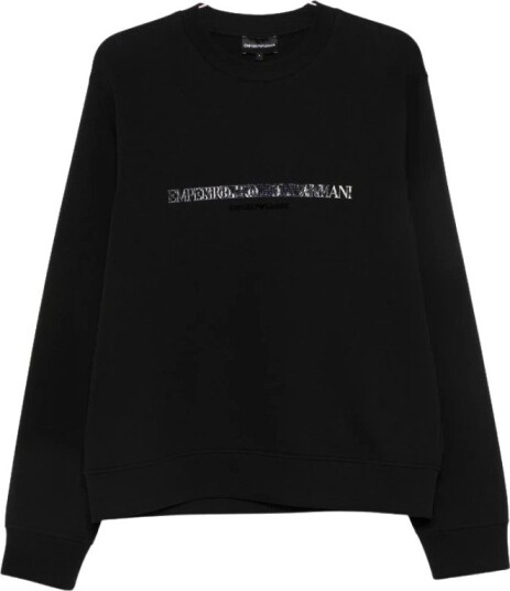Emporio Armani Herre Gensere & Hettegensere Svart S,