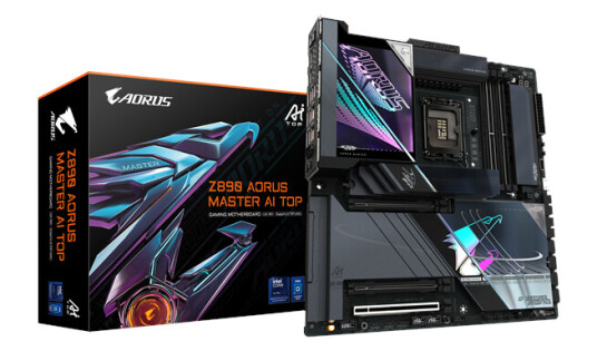 Gigabyte Z890 AORUS MASTER Hovedkort med Wi-Fi 7 og DDR5-minne