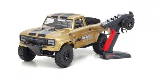 Kyosho 34363T2B Outlaw Rampage Pro 1:10 RC EP Readyset - T2 Gold Kyosho 34363T2B Outlaw Rampage Pro 1:10 RC EP Readyset - T2 Gold