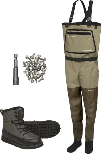 Kinetic DryGaiter Vadepakke Gummisåle Spike Kit Kinetic DryGaiter Vadepakke Gummisåle Spike Kit