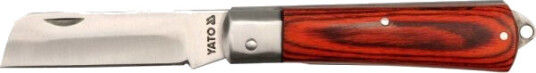 Yato YT-7600 Bondekniv i Rustfritt Stål med Trehåndtak, Camper/Scout Yato YT-7600 Bondekniv i Rustfritt Stål med Trehåndtak, Camper/Scout