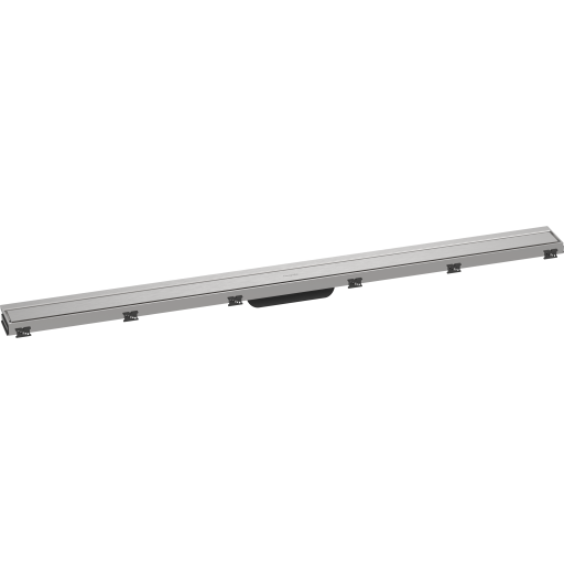 Hansgrohe Raindrain Match Unique Avløpsrenne 1200 mm Veggmontering Børstet Rustfritt Stål Hansgrohe Raindrain Match Unique Avløpsrenne 1200 mm Veggmontering Børstet Rustfritt Stål
