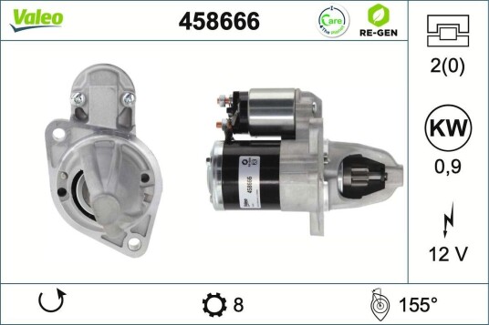 VALEO 458666 Starter