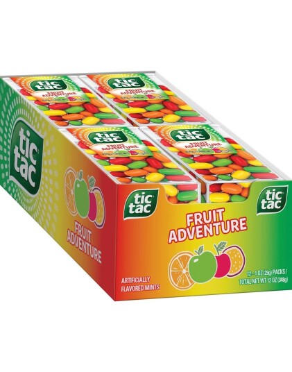 Tic Tac Fruity Mix Hel Eske 216 gram