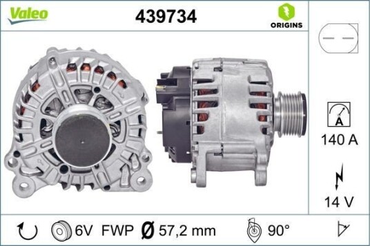 Dynamo VALEO 439734 Dynamo VALEO 439734