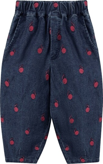 Fliink Jeans - Donna Embed. - Dark Denim Blue - Fliink - 122 - Jeans - Blå