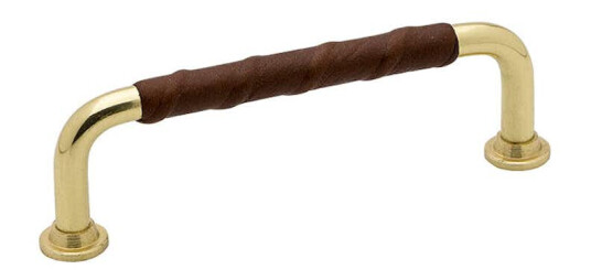 Håndtak Beslag Design 1353 Skinntrukket