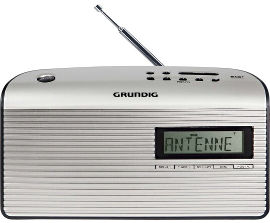 Grundig Music 60X FM-radio Analog Hvit/Grå