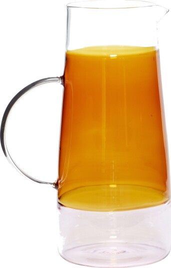 Hübsch Lemonade Jug Amber
