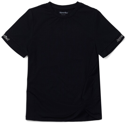 Hyperfied Jersey Knot Logo Top Anthracite 134-140