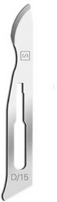 Sabre skalpellblader D/15   usteril 100 stk.
