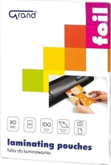 Grand Lamineringsfolie A5 100Stk Grand