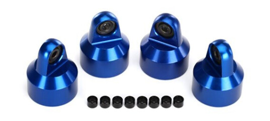 Traxxas 7764A Shock Caps Aluminium Blue 4 Traxxas 7764A Shock Caps Aluminium Blue 4