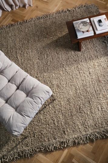 Jotex Ullteppe Polyester/Ull brun LIV 21798750245