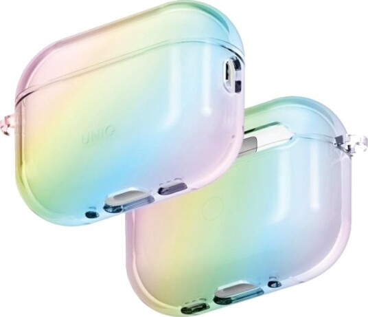 UNIQ Iridescia Hang Case for AirPods Pro 3 Transparent-Multicolor
