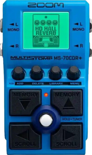 Zoom MS-70CDR+ Multistomp for gitar Zoom MS-70CDR+ Multistomp for gitar