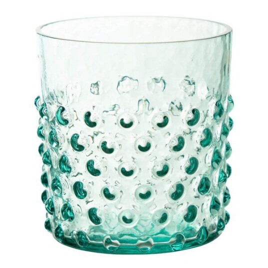 Klimchi Hobnail vannglass 15 cl beryl grønn Klimchi Hobnail vannglass 15 cl beryl grønn