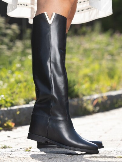 Roberto Rosso Robert Rosso - Saint Barth Nero Sort storrelse 39 female