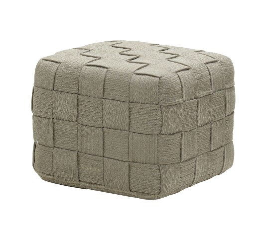Cane-line Cube fotskammel Brun Brun Cane-line Cube fotskammel Brun Brun