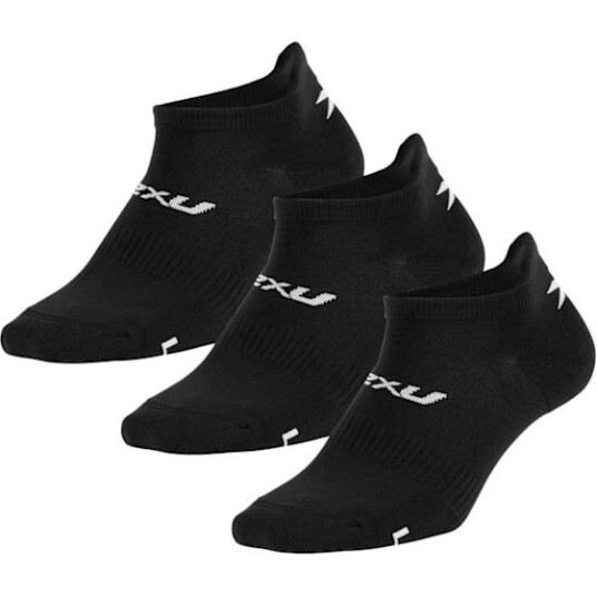 2xu Ankle Socks 3 Pack-u Black/white S
