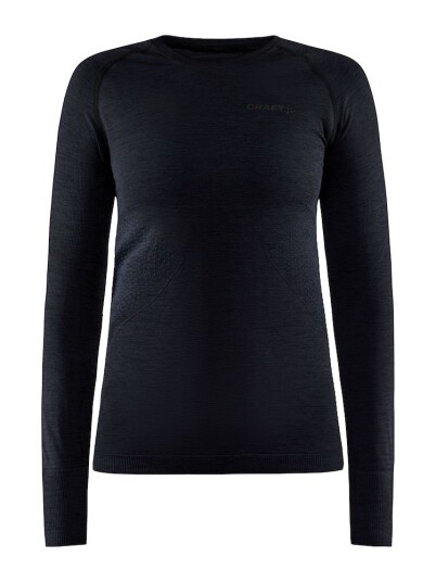 Craft Core Dry Active Dame Baselayer Med Lange Ermer Sort