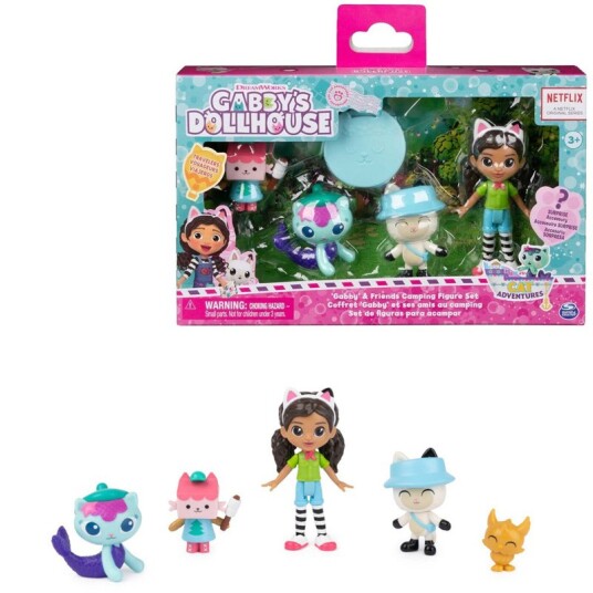Gabby's Dollhouse Friends Fig Camping