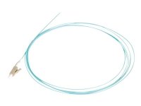 Lanview Easy Strip - Grisehale - LC/UPC-multimodus (hann) - 2 m - 0.9 mm - fiberoptisk - simpleks - 50 / 125 mikroner - OM3 - akvamarin