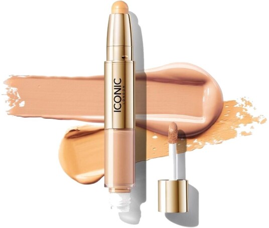 ICONIC London Radiant Concealer Duo - Cool Light Concealer Skjønnhet Makeup