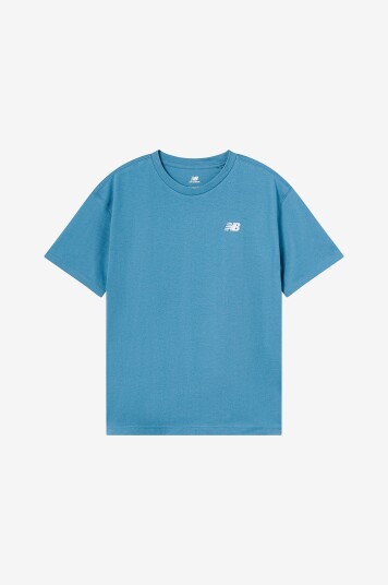 New Balance T skjorte Jersey Small Logo Blå New Balance T skjorte Jersey Small Logo Blå