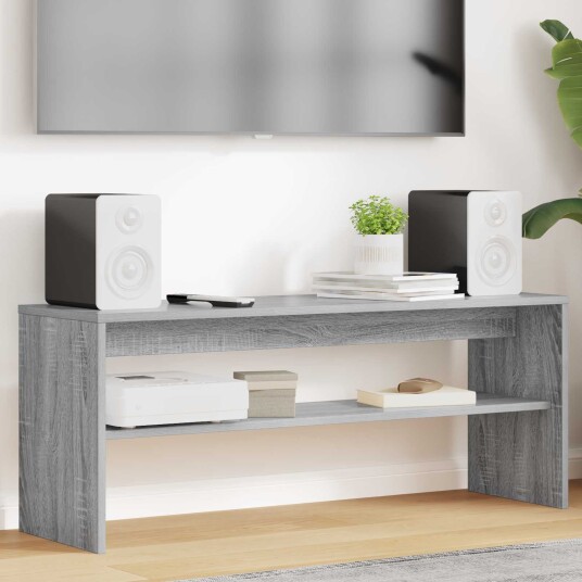 TV skap Grå Sonoma 100 x 30 x 40 cm Konstruert tre TV skap Grå Sonoma 100 x 30 x 40 cm Konstruert tre