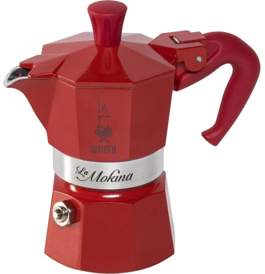 Bialetti La Mokina Espressokanne RÃ¸d