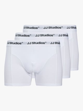 Jack and Jones Soho Solid Trunks 3 Pack Hvit XL