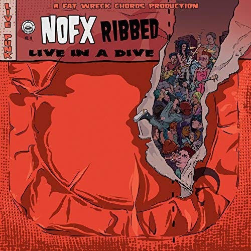 NOFX Ribbed Live In A Dive LP/Vinyl