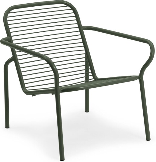 Normann Copenhagen Lounge Chair - Dark Green - Utendørs Lenestoler - Simon Legald - Metall Normann Copenhagen Lounge Chair - Dark Green - Utendørs Lenestoler - Simon Legald - Metall