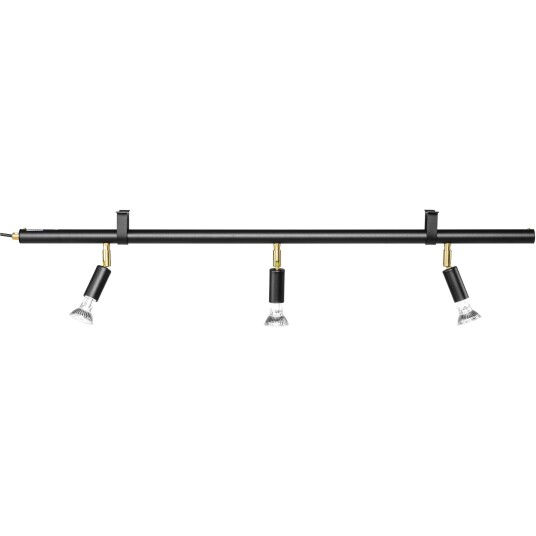 Star 3 Taklampe Svart Star 3 Taklampe Svart