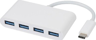 Vivanco 34292 Usb 3.2 Gen 1 3.1 Gen 1 Type-C Usb 3.2 Gen 1 3.1 Gen 1 Type-A 5000 Mbit/S Hvit 0,1 M Usb