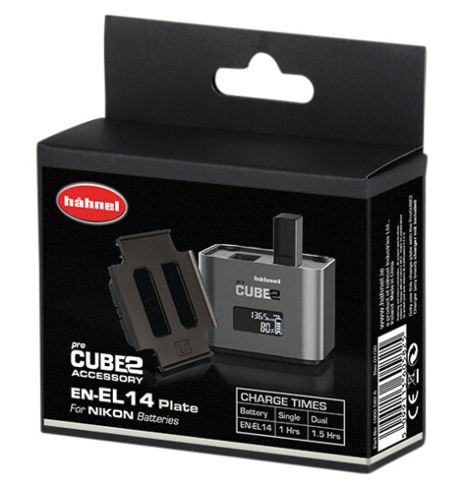 Hähnel ProCUBE 2 Erstatningsplate Plate for Nikon EN-EL14 Battery