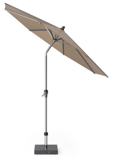 Platinum Riva parasoll Taupe/grå exkl. parasollfot 2,7 m Natur