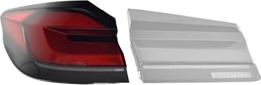 VAN WEZEL 0557921U Baklykt