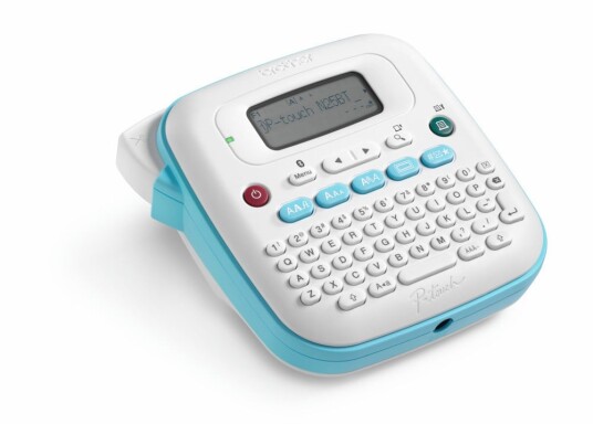 Brother P-Touch Pt-N25bt - Etikettmaker - S/H - Direktetermisk - 12 Mm Bredde - 180 Dpi - Inntil 12 Mm/Sek - Bluetooth Le - Kutter - Vertikal Utskrift, Speilutskrift, Utskriftsforhåndsvisning, 2-Linjers Utskrift - Hvit, Blå