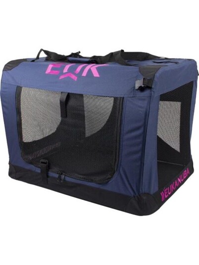 Eukanuba Sammenleggbart Hundebur Soft Crate XL 81,3x58,4x58,4 cm Blå/Sort