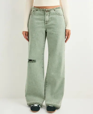 One Teaspoon Grønn Lowriders Denim Jean One Teaspoon Grønn Lowriders Denim Jean