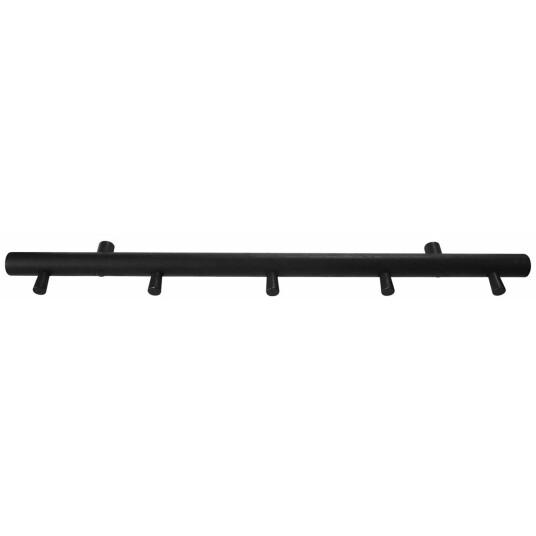 Home it knaggrekke med 5 knagger 60x7x2,5 cm sort eik Home it knaggrekke med 5 knagger 60x7x2,5 cm sort eik