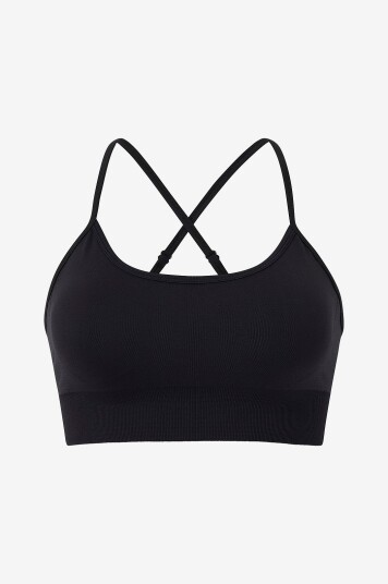 Drop Of Mindfulness Sports bh Signature Seamless Bra Svart Drop Of Mindfulness Sports bh Signature Seamless Bra Svart