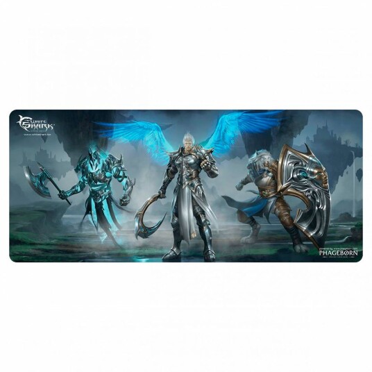 White Shark MP 1871 Musematte m/design 80x35cm BlÃ¥/Svart
