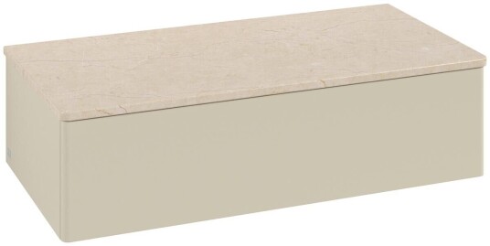 Villeroy & Boch Villeroy & Boch Antao Sideskap 100x50x26,8 cm u/lys Grå Matt/Crème