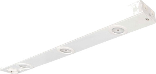 Llitt Emma 870 Köksbänksbelysning 2xspot + uttag 3000K 650lm 870cm