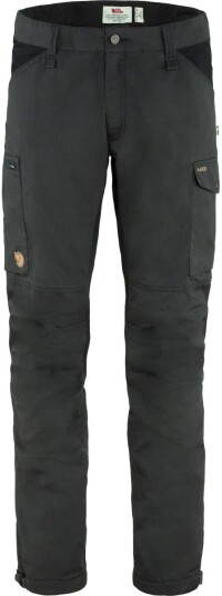 Fjellreven Men's Kaipak Trousers Dark Grey-Black 58 Regular