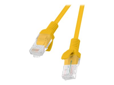 Lanberg Koblingskabel Rj 45 Hann Til Rj 45 Hann 1.5 M 5.4 Mm Utp Cat 6 Formstøpt Uten Hindringer Flertrådet Oransje Ral 1028 PCU6 10CC 0150 O