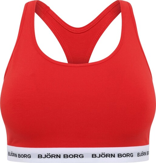 Björn Borg Logo Soft Top FLAME SCARLET S Björn Borg Logo Soft Top FLAME SCARLET S